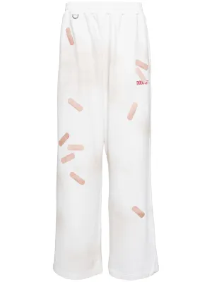 Bandage Embroidery Sweatpants