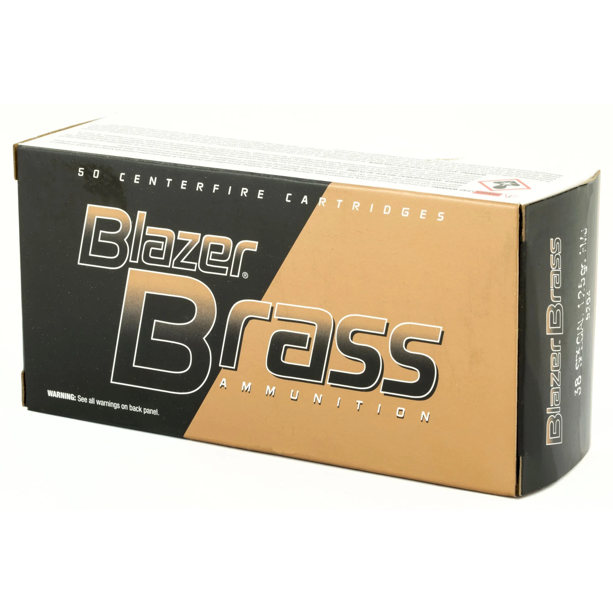 Blazer Brass 38spl 125 Fmj 50-10