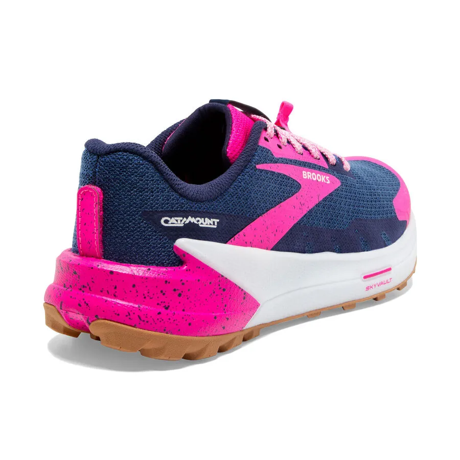 Brooks Catamount 2 | Peacoat / Pink / Biscuit | Womens