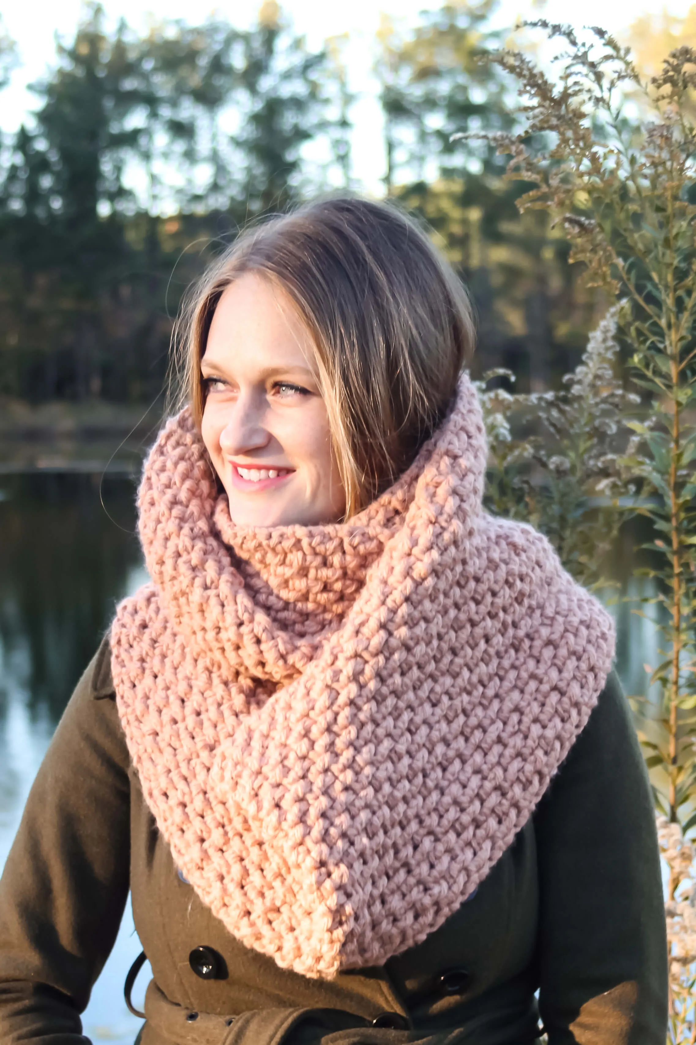 Crochet Kit - Chunky Infinity Cowl