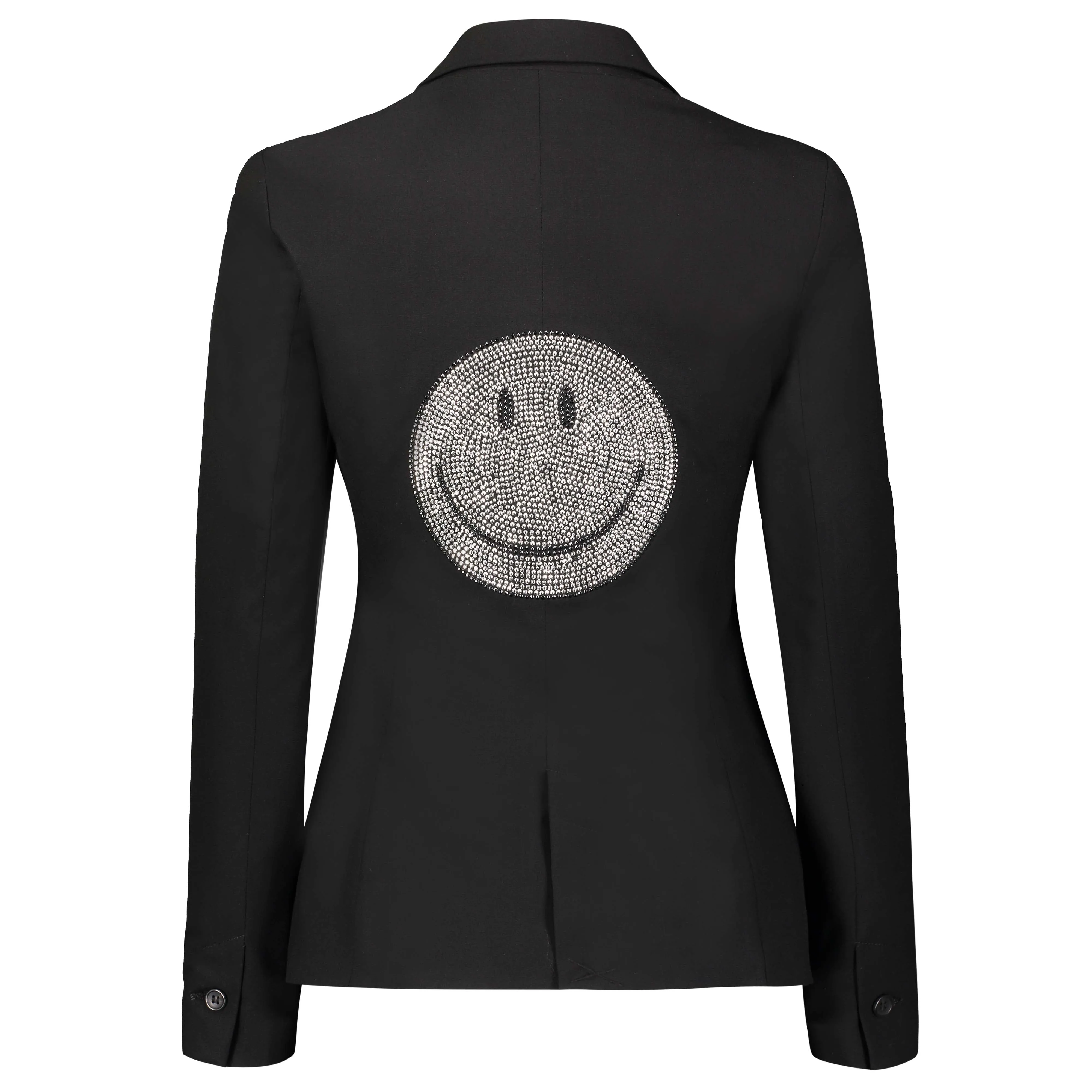 Crystal Happy Face Blazer