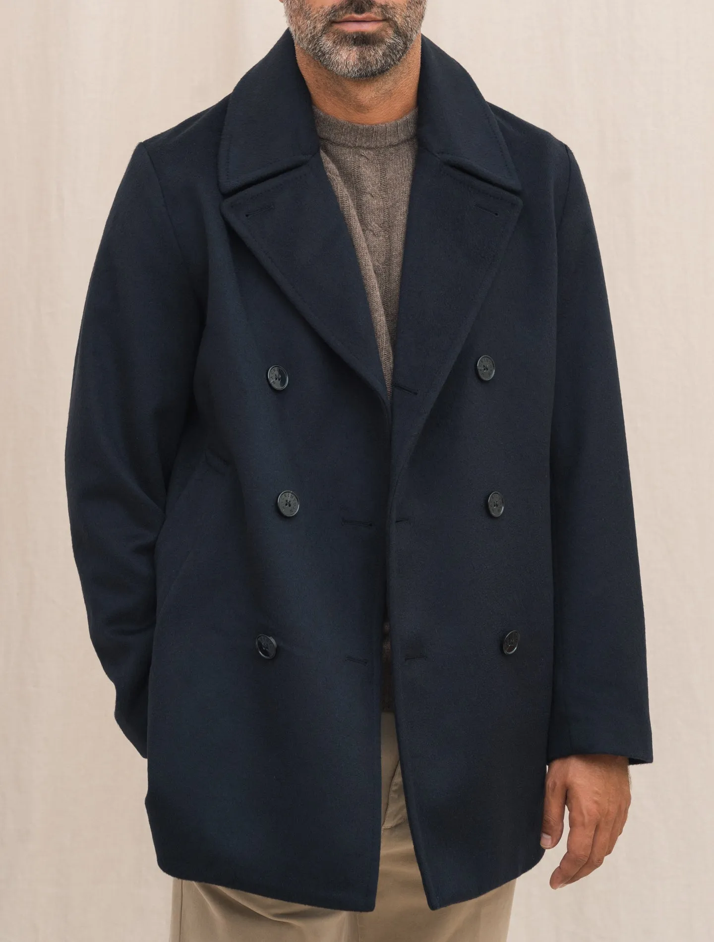 Dalton Wool Peacoat Navy