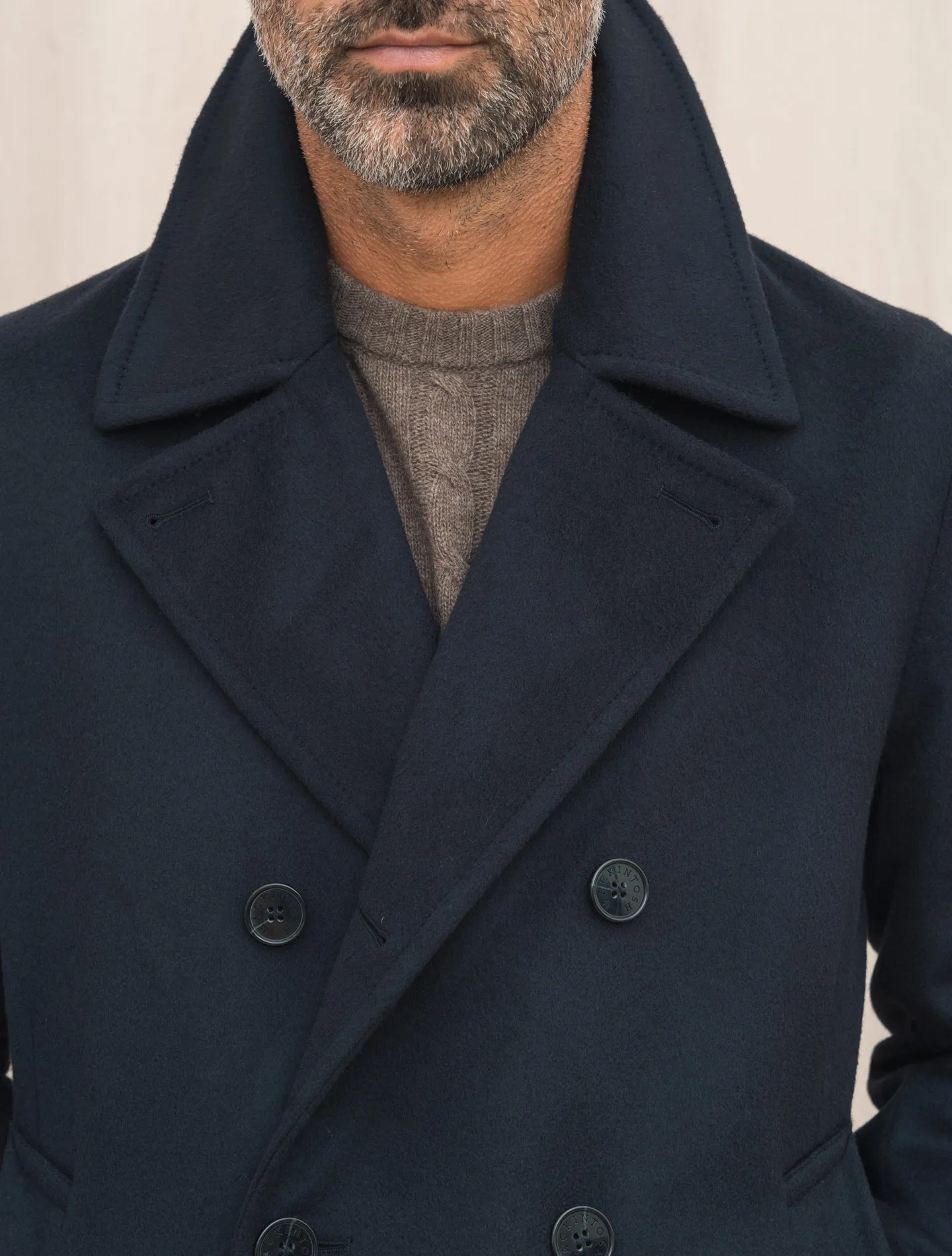 Dalton Wool Peacoat Navy