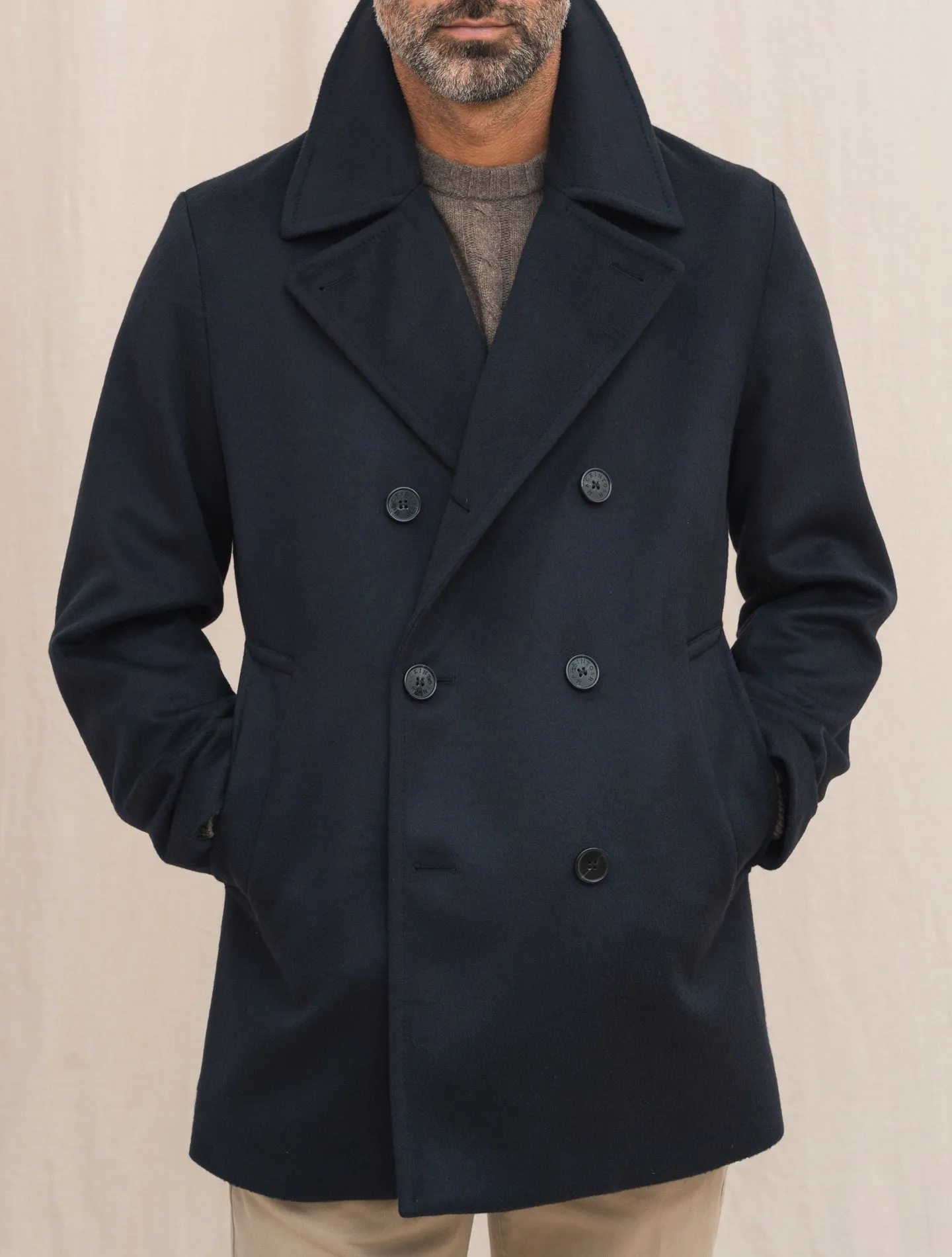 Dalton Wool Peacoat Navy