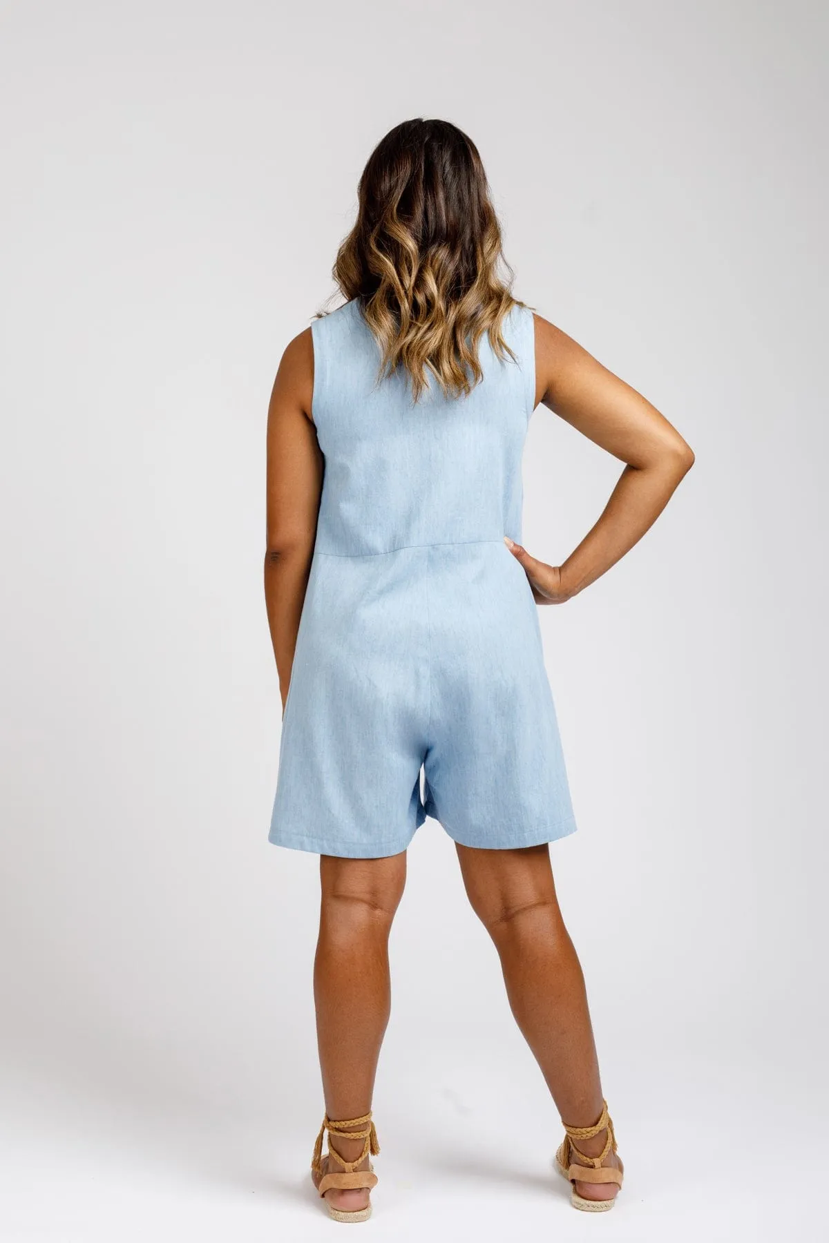 Durban Jumpsuit and Romper - Sizes 0-20 - Megan Nielsen