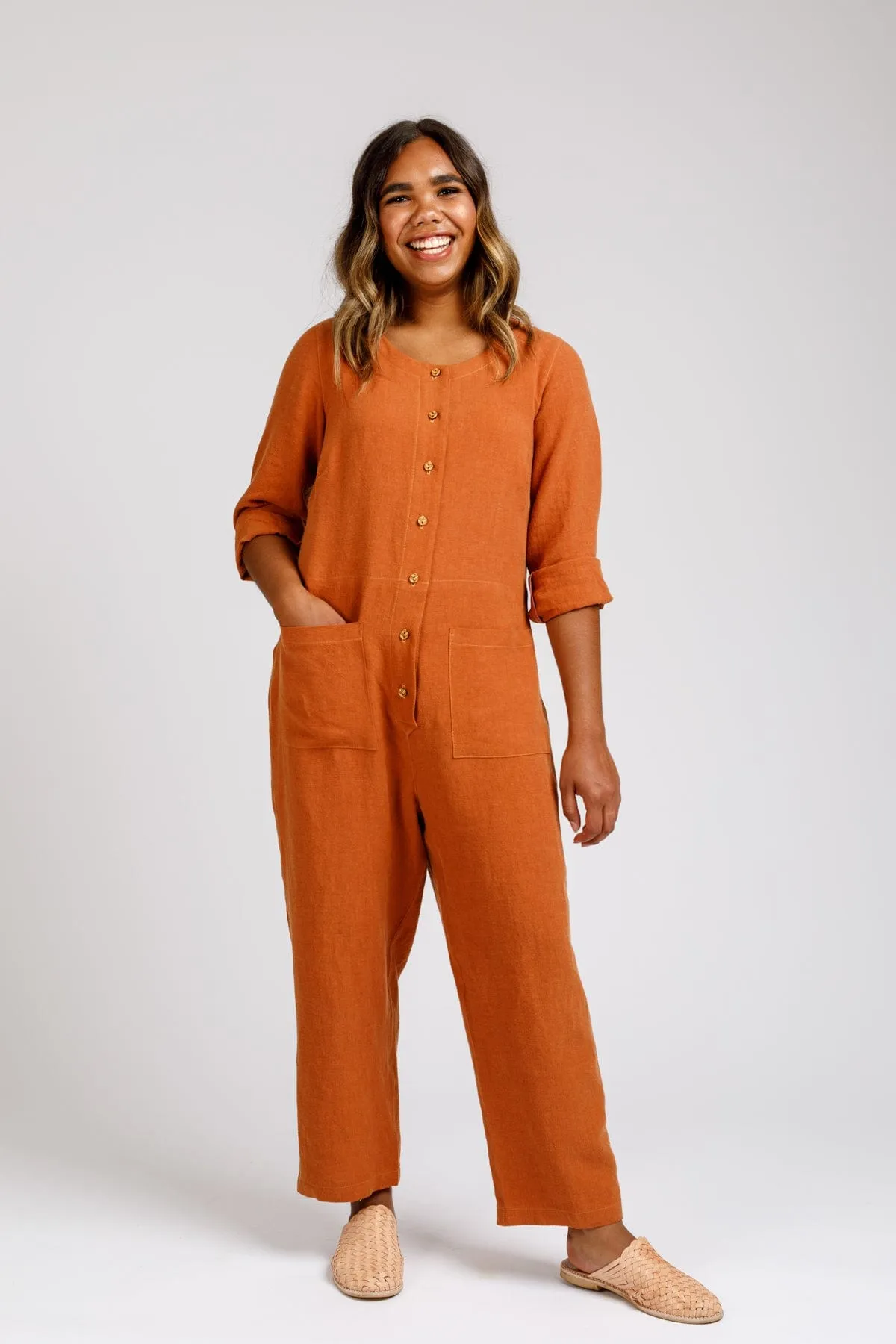 Durban Jumpsuit and Romper - Sizes 0-20 - Megan Nielsen