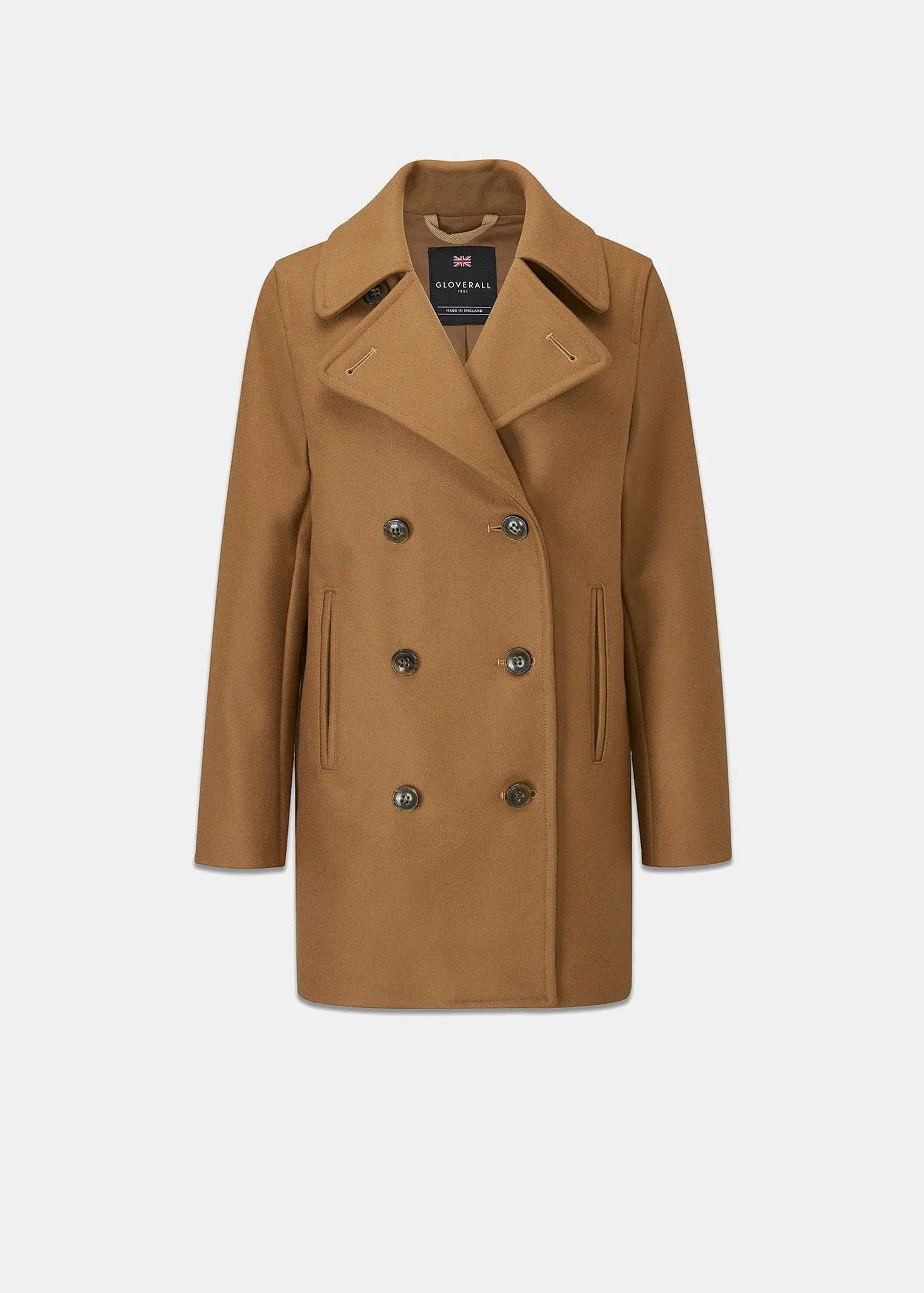 Ellen Peacoat Camel