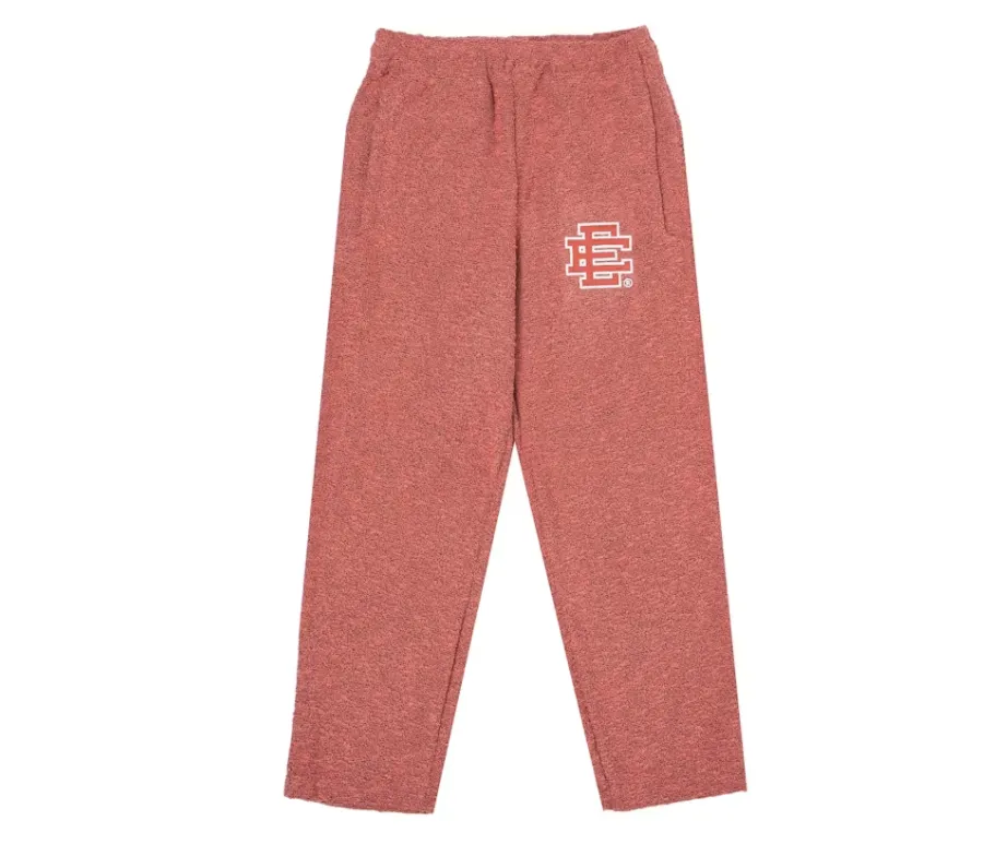 Eric Emanuel EE Boucle Sweatpants Red