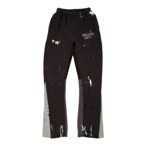 Gallery Department GD Logo Flare Sweatpants Washed Black