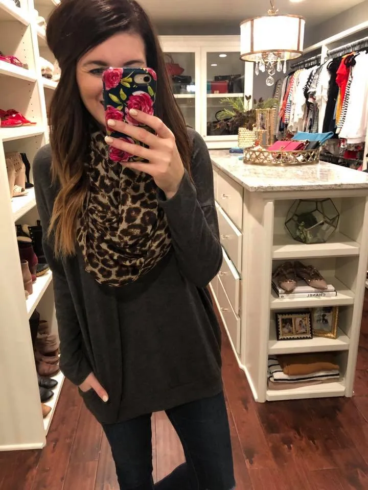 Infinity Scarf in Leopard and Camo