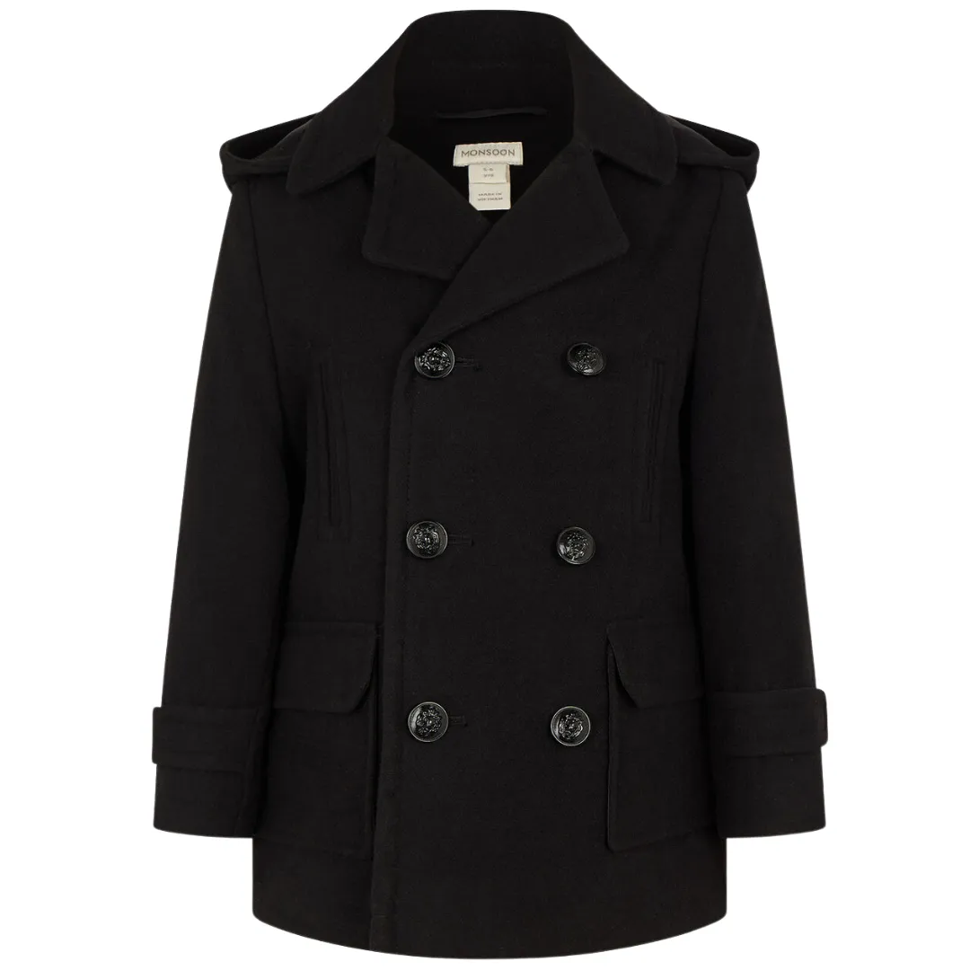 Isbert Double Breasted Peacoat