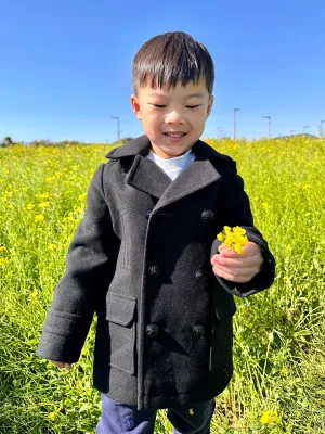 Isbert Double Breasted Peacoat