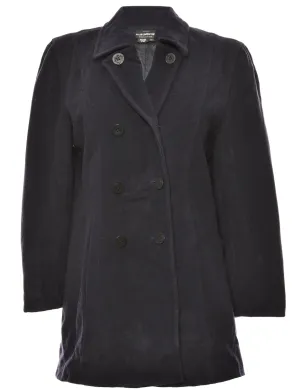 Navy Liz Claiborne Peacoat - M