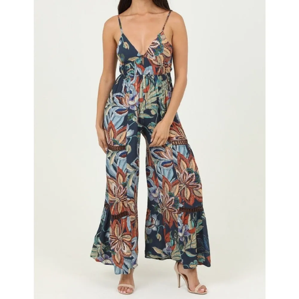 Open Tie Back Jumpsuit