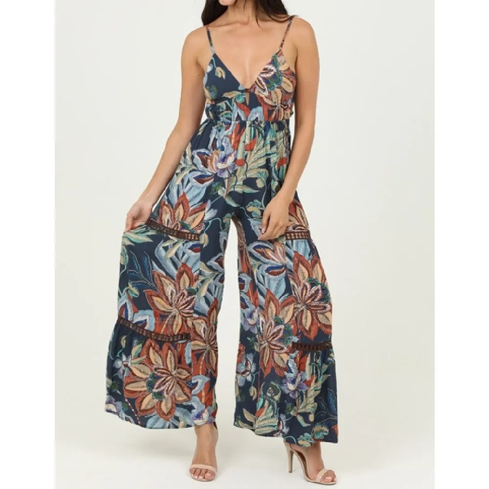 Open Tie Back Jumpsuit