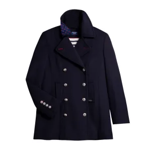 Ste Briac Peacoat - Navy