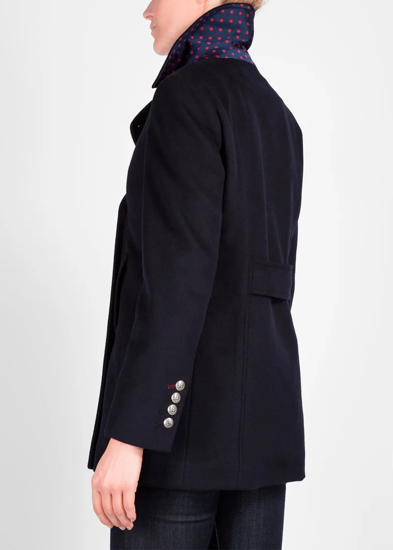 Ste Briac Peacoat - Navy