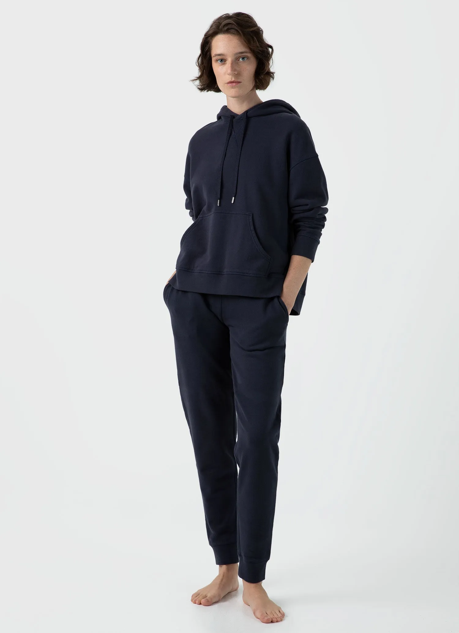 Women's Relaxed Sweatpants in Navy