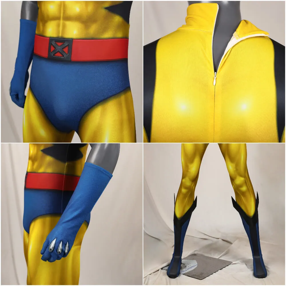 X-Men 97 Wolverine Cosplay Costume Vikidoky